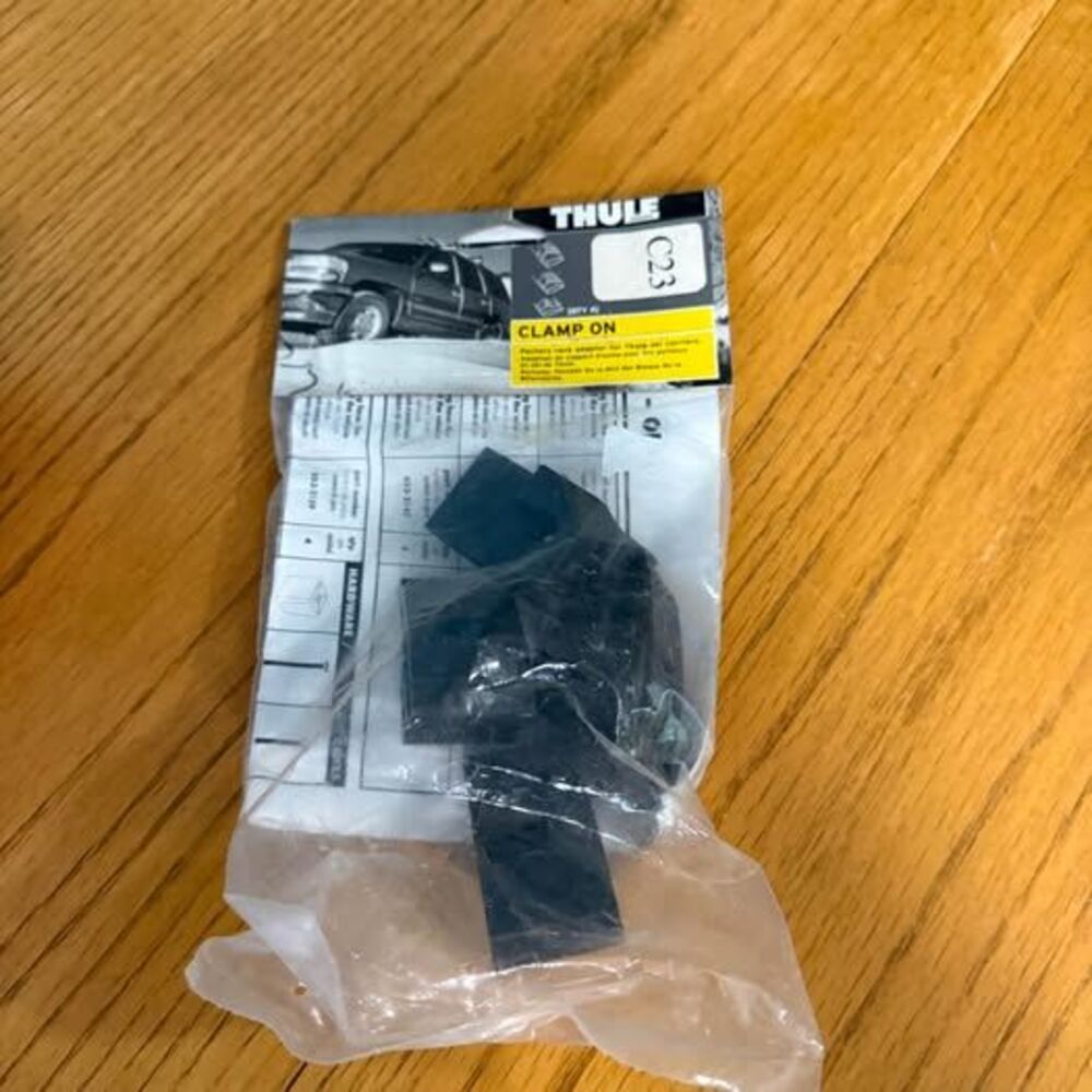 Thule C23 Factory Rack Clamp On Adapter Kit NOS